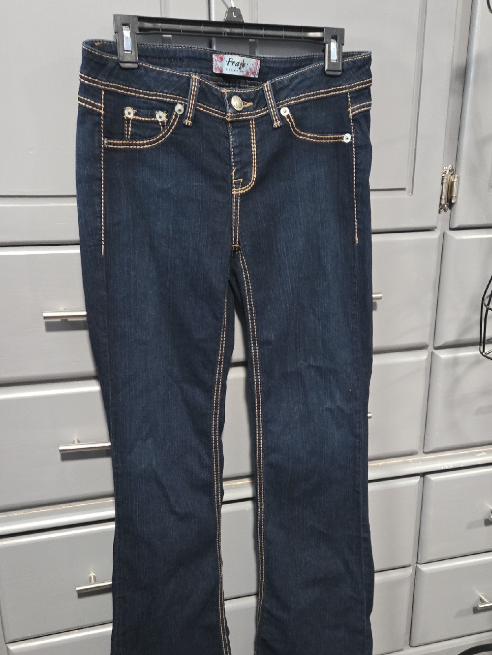 FRAY Dark Indigo Bootcut Jeans for Women